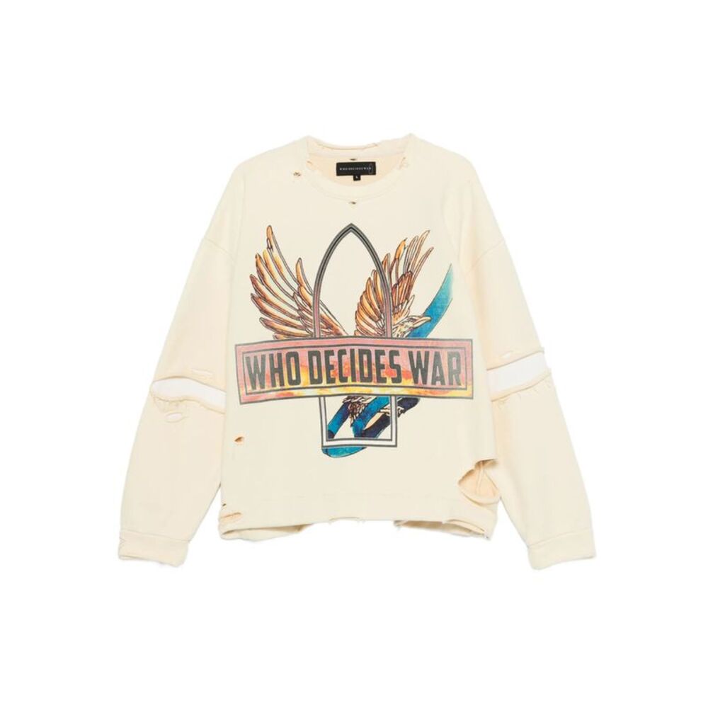 Who Decides War Yellow Sweaters & Knitwear - Sweatshirts Men